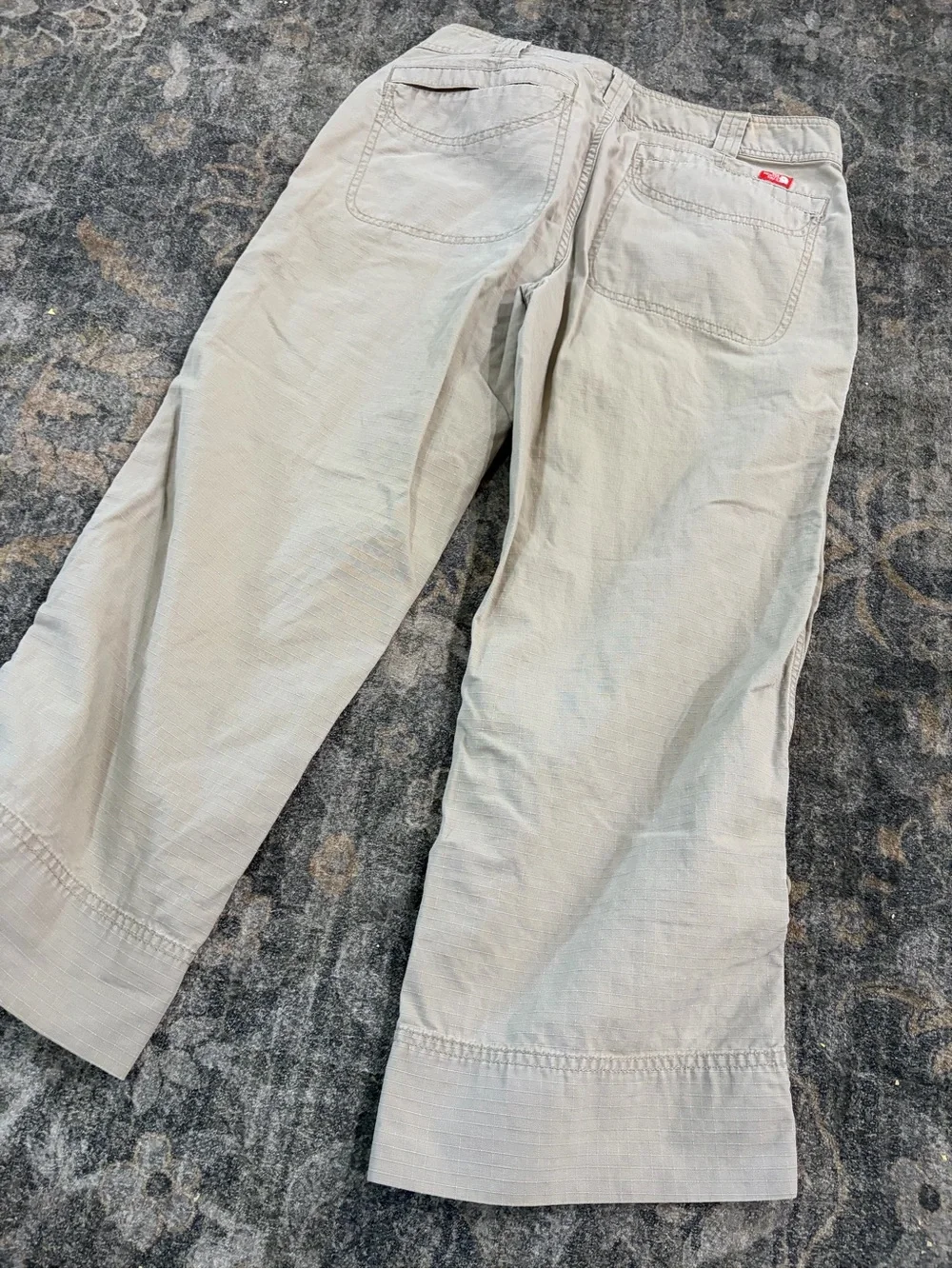The North Face Women's Tan Crop Cargo Pants